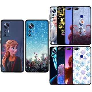 Qn25 เคสโทรศัพท์มือถือ ซิลิโคนนุ่ม ลายโฟรเซ่น สําหรับ Realme C30 C11 2021 C21Y C25Y V11 V11S Narzo 50i