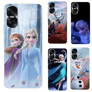 เคสโทรศัพท์มือถือแบบนิ่ม TPU ลายเอลซ่า สําหรับ Huawei Honor 90 Lite Frozen II