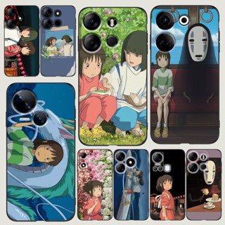 เคสโทรศัพท์มือถือ ลายการ์ตูนอนิเมะ Spirited Away สําหรับ TECNO SPARK GO 2023 10 PRO 4G 5G 10C POP 7 PRO