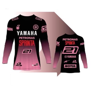 เสื้อกีฬา เสื้อกีฬาแขนยาวลายYamaha