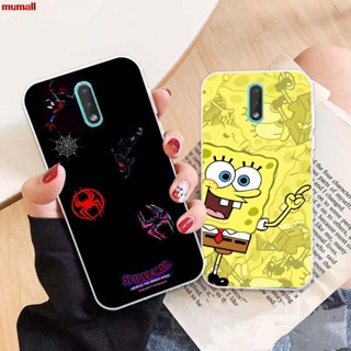 เคสซิลิโคนนิ่ม ลายสไปเดอร์แมน 05 สําหรับ Nokia 1.3 1.4 2.3 2.4 3.4 5.4 5.3 7.2 C1 C2 C3 G10 G20 C10 C20 C30 G300 Plus