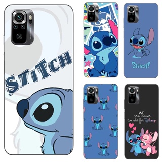 เคสโทรศัพท์มือถือ TPU แบบนิ่ม ลาย Lilo &amp; Stitch สําหรับ Xiaomi Redmi Note 10 Note 10S