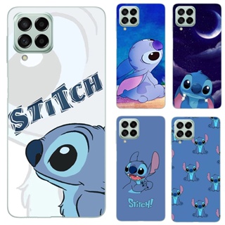 เคสโทรศัพท์มือถือ TPU แบบนิ่ม ลาย Lilo &amp; Stitch สําหรับ Samsung Galaxy M33 5G