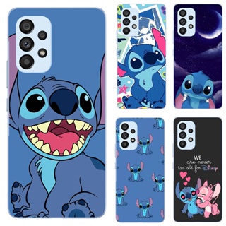 เคสโทรศัพท์มือถือ TPU แบบนิ่ม ลาย Lilo &amp; Stitch สําหรับ Samsung Galaxy A23 4G A23 5G