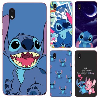 เคสโทรศัพท์มือถือ TPU แบบนิ่ม ลาย Lilo &amp; Stitch สําหรับ Samsung Galaxy A01 Core M01 Core A3 Core