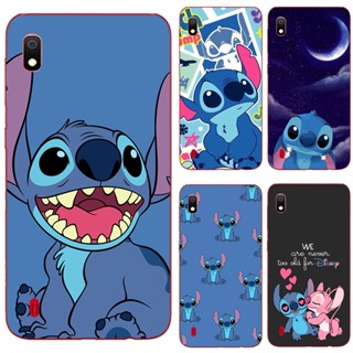 เคสโทรศัพท์มือถือ TPU แบบนิ่ม ลาย Lilo &amp; Stitch สําหรับ Samsung Galaxy A10