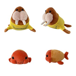 ตุ๊กตาปลาทอง Walrus ของเล่น ของขวัญวันเกิด สําหรับเด็ก ตกแต่งบ้าน