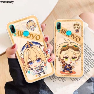 เคสโทรศัพท์ ซิลิโคนนิ่ม ลายรูปแบบที่ 01 สําหรับ Huawei Nova 2i 3i 2 4 Y3 Y5 Y6 Y7 Y9 GR3 GR5 Prime Lite 2017 2018 2019