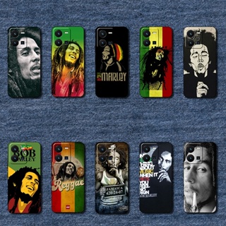 เคสโทรศัพท์มือถือแบบนิ่ม ลาย reggae bob marley สําหรับ VIVO Y35 4G MT25