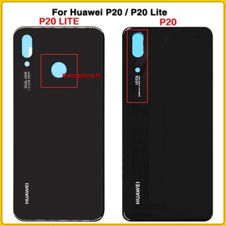 Thoh- ฝาครอบแบตเตอรี่ ด้านหลัง แบบเปลี่ยน สําหรับ Huawei P20 P20 Lite Nova 3e