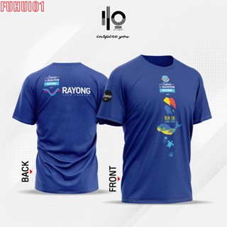 (Fuhui01)เสื้อที่ระลึกงานซีนิคฮาล์ฟมาราธอนระยอง 2023 (Navy)