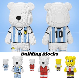 ของเล่นตัวต่อ รูปการ์ตูน Bearbrick ขนาดเล็ก สําหรับเด็ก