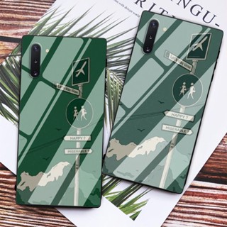 เคสโทรศัพท์มือถือแบบแก้ว ลายสัญลักษณ์ถนน Mood สําหรับ OPPO A12 A12S A15 A15S A3S A5 A12E A9 A92 A72 A52 A54 A53 A5S A7 A32 A9X A8 A31 A94 A95