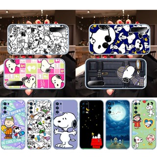 เคสใส ลาย Charlie Snoopy น่ารัก สําหรับ Samsung A6 A7 A8 A9 2018 Plus MJ21