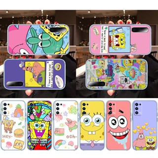 เคสใส ลาย SpongeBob Patrick Star สําหรับ Samsung J6 J7 J8 Plus Prime 2018 MJ43