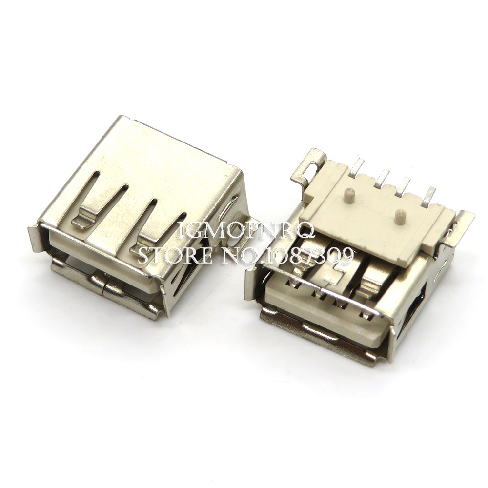 ซ็อกเก็ตแจ็คเชื่อมต่อ PCB USB-A type A ตัวเมีย ตัวผู้ 5 ชิ้น - รูปที่ 4