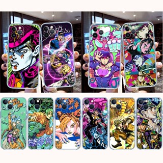 เคสใส ลาย JoJos Bizarre Adventure สําหรับ iPhone XR 5 5s SE 6 6s Plus MJ29