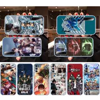 เคสใส ลาย Attack on Titan สําหรับ OPPO A17K A77s A78 Find X5 Pro MJ3