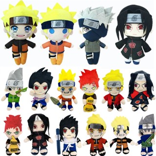 ตุ๊กตานุ่ม รูปการ์ตูนอนิเมะนารูโตะ Kyuubi Uchiha Itachi Hatake Kakashi Uzumaki Naruto ขนาด 28 ซม. ของขวัญสําหรับเด็ก