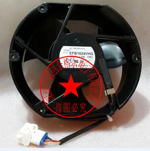 YY พัดลมแปลงความถี่กันน้ํา 4 สาย EFB1524VHG-5A63