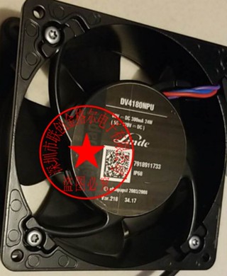 Yth พัดลมควบคุมความเร็ว นําเข้าจากเยอรมนี DV4118NPR 48V 22W