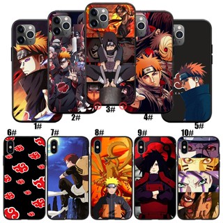 Bo5 เคสโทรศัพท์ซิลิโคน แบบนิ่ม ลายการ์ตูนนารูโตะ Akatsuki สําหรับ iPhone 8 8+ 7 7+ 6S 6 6+ Plus 5 5S