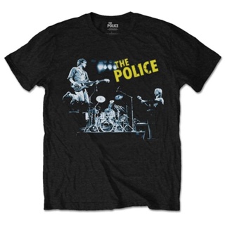 เสื้อยืด พิมพ์ลาย The Police Live In Concert Sting Rock สําหรับผู้ชาย และผู้หญิง