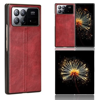 เคสโทรศัพท์มือถือหนัง ฝาพับ กันกระแทก ลายวัว สําหรับ Xiaomi Mix Fold 3 Mix Fold 2 Mix Fold 2