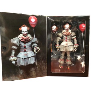 Neca It Pennywise โมเดลฟิกเกอร์ รูปตัวตลกสยองขวัญ ของเล่นสําหรับเด็ก