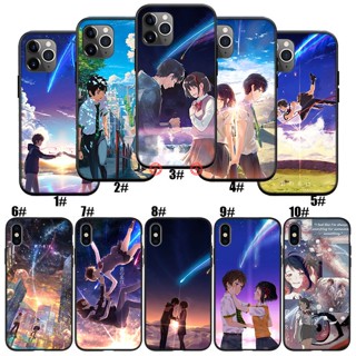 Bo68 เคสโทรศัพท์มือถือ ซิลิโคนนุ่ม ลายหลับตาฝัน ถึงชื่อเธอ สําหรับ iPhone XS 13 Pro Max Mini