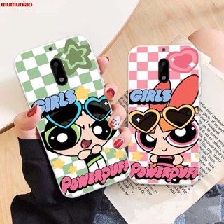 เคสโทรศัพท์มือถือ ซิลิโคนนุ่ม ลายพาวเวอร์พัฟฟ์เกิร์ล รูปแบบที่ 03 สําหรับ Nokia 6 3 5 3310 7 6.1 2.1 3.1 X3 X5 X7 X6 5.1 7.1 8.1 8 Plus 2.2 3.2 4.2 2018