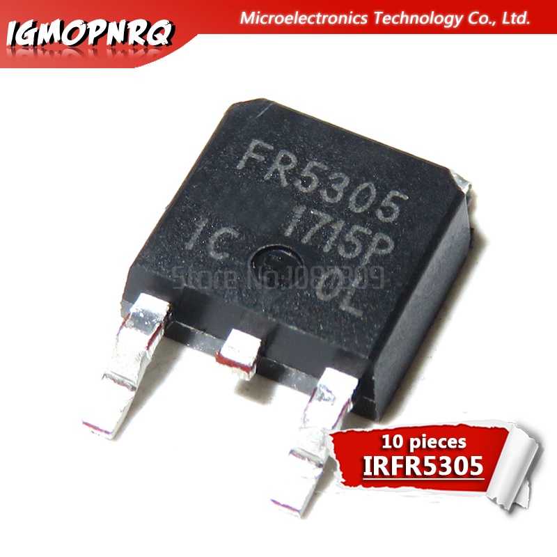 10 ชิ้น IRFR5305TRPBF TO252 IRFR5305 TO-252FR5305 ใหม่และ