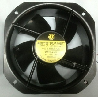 Yth 200FZY6-S 200FZY8-S พัดลมระบายความร้อน โลหะ อุณหภูมิสูง 225*225*80