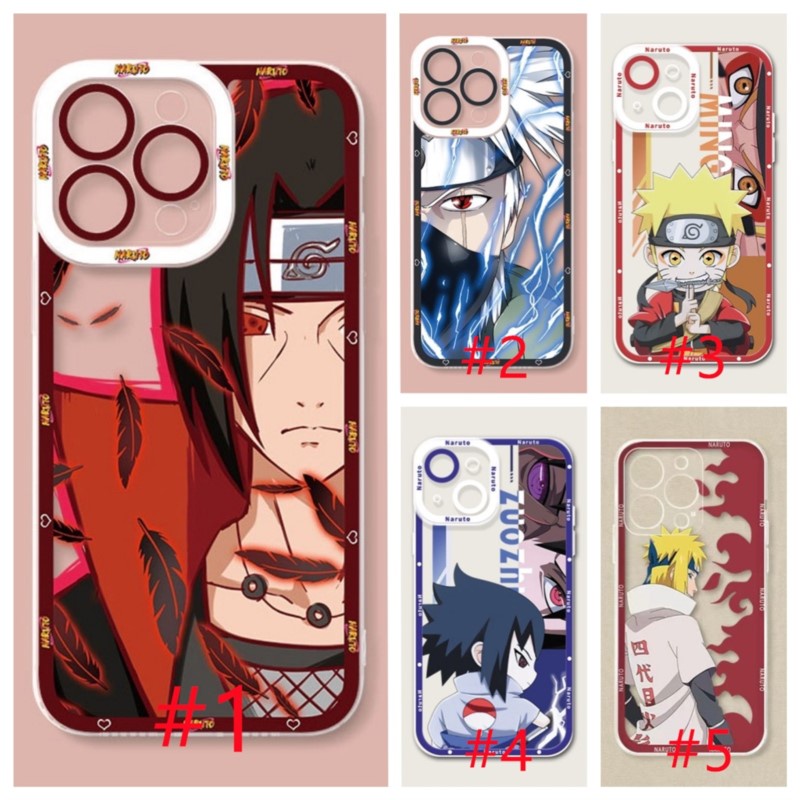 Oppo A60 A37 A37M A5 A3S A9 A5S AX5S A12 A57 F1S A15 A15S A8 A31 A57 A77 4G 5G 230411 ใสใส เคสโทรศัพท์ นารูโตะ แฟชั่น