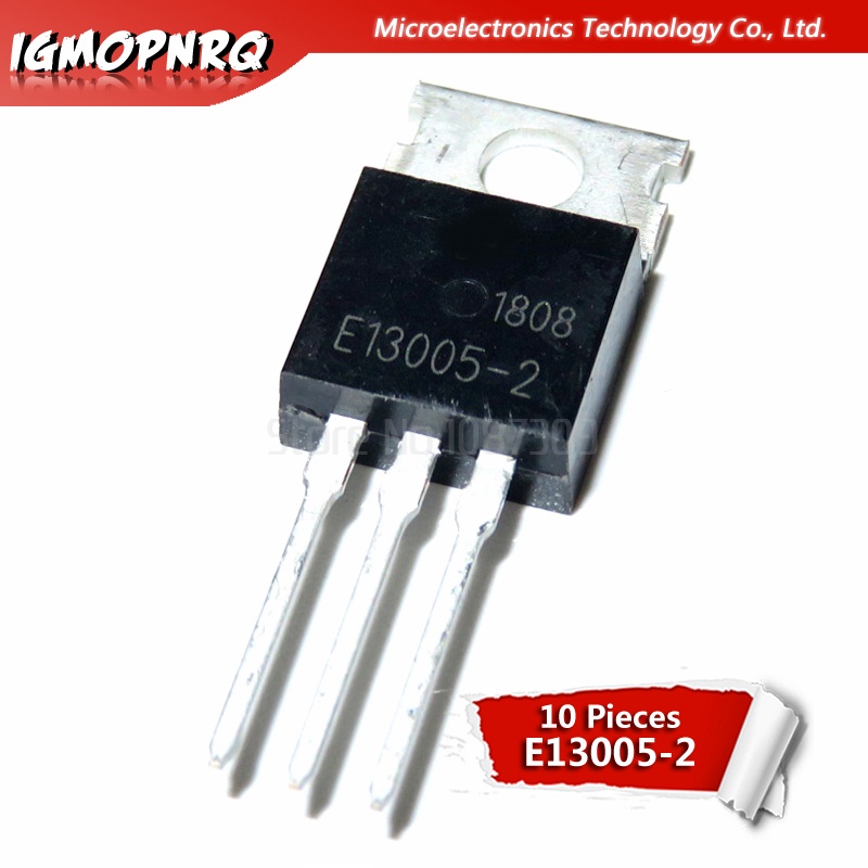 10PCS E13005-2 TO220 NPN ทรานซิสเตอร์ E13005 TO-220 MJE13005-2 MJE13005