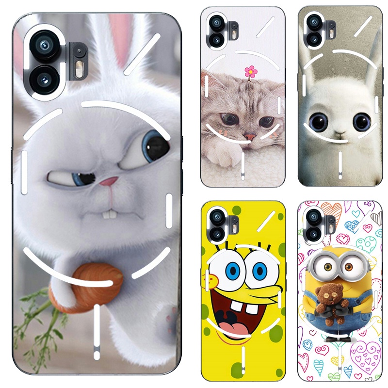 เคสโทรศัพท์มือถือ ซิลิโคนนิ่ม สําหรับ Nothing Phone (2) (1) 2 1