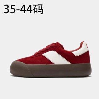 Goodbai Bai Jingting รองเท้าผ้าใบลําลอง พื้นหนา ขนาดเล็ก สีขาว สําหรับผู้ชาย และผู้หญิง เหมาะกับการฝึกซ้อม