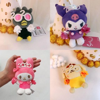 ของเล่นตุ๊กตานุ่ม รูปการ์ตูน Melody Kuromi My Plush Cinnamoroll เหมาะกับของขวัญคริสต์มาส สําหรับเด็กผู้หญิง