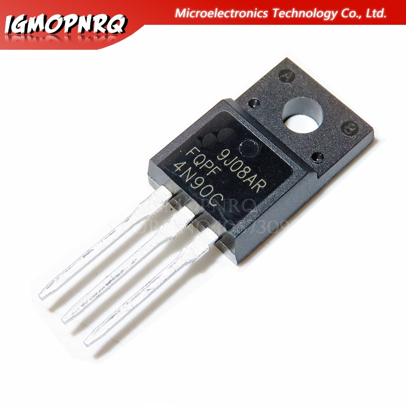 10PCS FQPF4N90C TO-220 4N90C 4N90 FQPF4N90 TO220 ใหม่ MOS FET ทรานซิสเตอร์