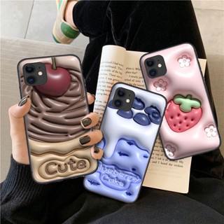 เคสโทรศัพท์มือถือแบบนิ่ม ลายการ์ตูนผลไม้ 3D TY25 สําหรับ Vivo V20 Y70 Pro V21 S7 S9 S10 U3 Y73S S7E Y73 2021 V21E 4G