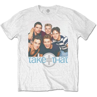 เสื้อยืด พิมพ์ลาย Take That Gary Barlow Robbie Williams สําหรับผู้ชาย และผู้หญิง