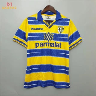 02-03 Parma Away เสื้อฟุตบอลย้อนยุค Football