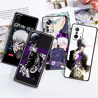 เคสโทรศัพท์มือถือ ซิลิโคนนิ่ม ป้องกันกล้อง ลาย Gojo satoru Jujutsu Kaisen สําหรับ Xiaomi 9 CC9 CC9E 6 6X SE LITE PRO