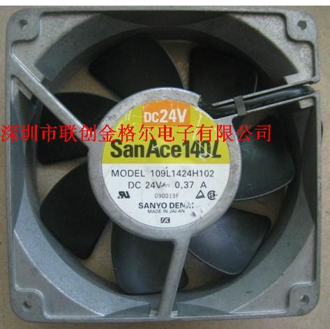YY ญี่ปุ่น 14140*50 พัดลมโครงอลูมิเนียม 109L1424H102 24V 0.37A