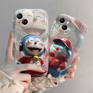 เคสโทรศัพท์มือถือ ลายการ์ตูนแมวตลก สีฟ้า สําหรับ IPhone 12 13 14 11 Pro Max Fssc