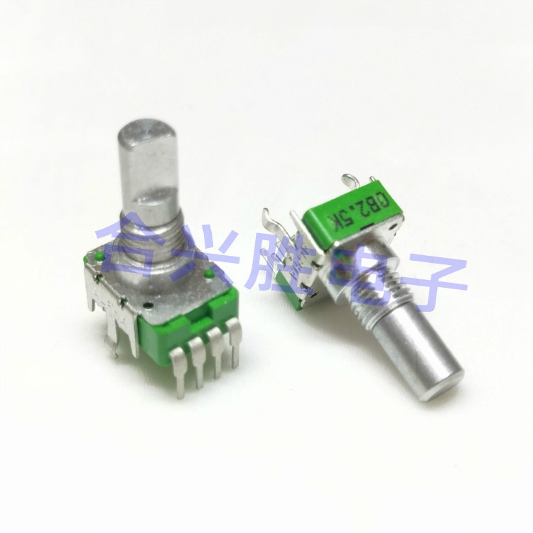 1PCS DJ Player Controller Effector Knob Potentiometer 2.5K 20K 0B2.5K 0B20K 4Pin