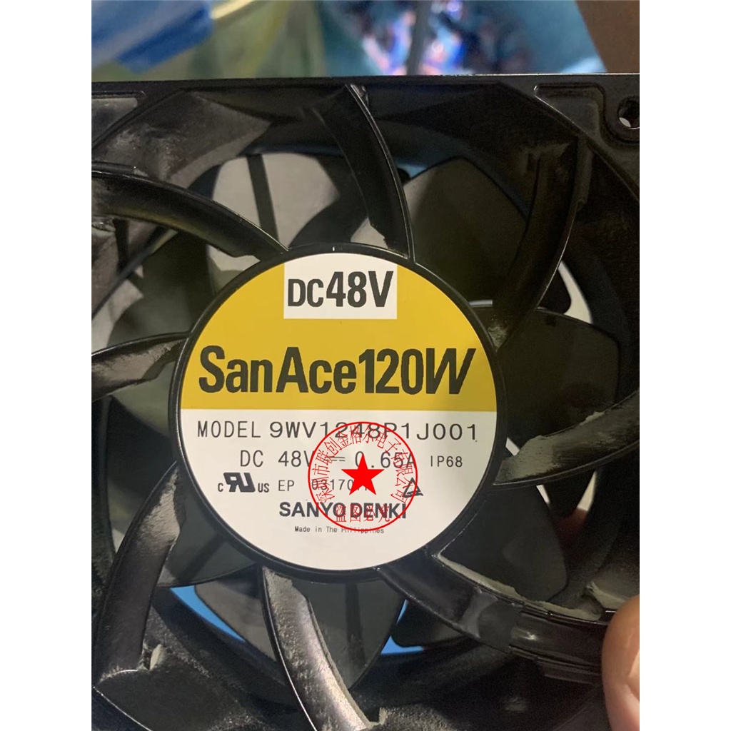 YY พัดลมเดิมนําเข้าจากญี่ปุ่น 9WV1248P1J001 IP68 DC48V 0.65A