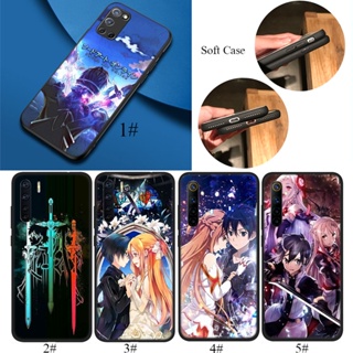 เคสโทรศัพท์มือถือ ลาย Sword Art Online สําหรับ OPPO F7 F9 F11 F17 F19 Pro Plus A7X A9 A74 ILL82