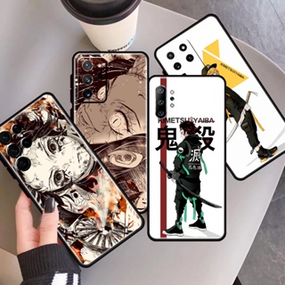 เคสซิลิโคนนิ่ม ลายอนิเมะ Demon Slayer สําหรับ Samsung Galaxy A52 A52S A53 A71 A72 A81 A91 4G 5G note 20 PLUS ULTRA