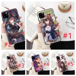 เคสโทรศัพท์มือถือ สําหรับ Samsung Galaxy A12 M12 F12 A02 M02 A20 A30 M10S A13 A04S A02 A51 A22 F42 A31 A21S 230411 เคสโทรศัพท์มือถือแบบนิ่ม ลาย Genshin Hutao สีดํา